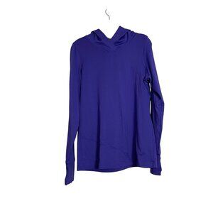 Under Armour ColdGear Fitted Long Sleeve Shirt long sleeve hooded purple Large